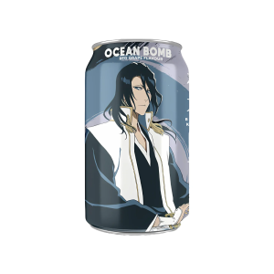 OCEAN BOMB BLEACH BYAKUYA K REFRIGERANTE UVA VERMELHA 330ML