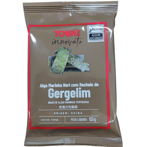 TOWA SNACK DE ALGA MARINHA SABOR GERGELIM 6,5G