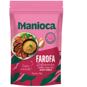 MANIOCA FAROFA DEFUMADA 250G