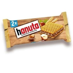 HANUTA WAFER C/CREME AVELA 44G