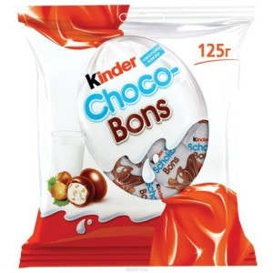 KINDER CHOCOLATE SCHOKO BONS 125G