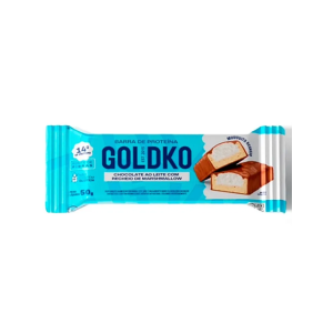 GOLDKO BARRA DE PROTEINA CHOC AO LEITE C/ MARSH 50G