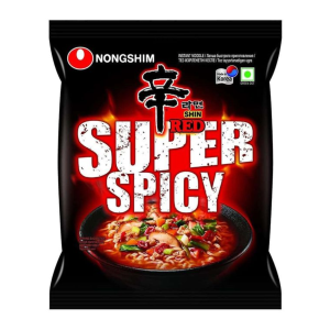 NONG SHIM SHIN RAMYUN LAMEN RED SUPER SPICY 120G