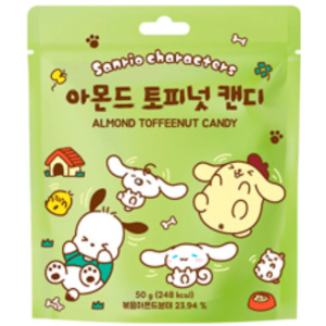 MEASTY SANRIO BALA DE CARAMELO C/ AMENDOAS 50G