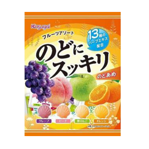 KASUGAI BALA NODO NI SUKKIRI FRUITS 70G