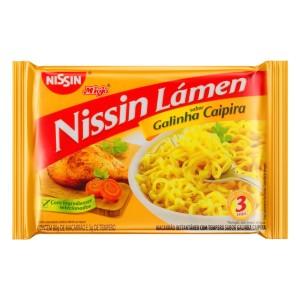 NISSIN LAMEN GALINHA CAIPIRA 85G