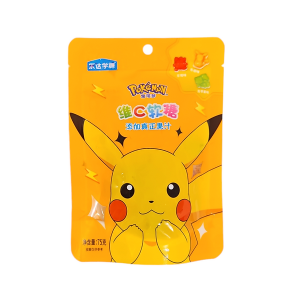 LEDA BALA DE GOMA SABORES POKEMON C/ VITAMINA C 75G