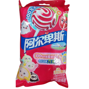 ALPENLIEBE PIRULITO SABOR MORANGO E CREME 200G