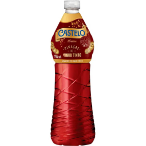 CASTELO VINAGRE DE VINHO TINTO 750ML