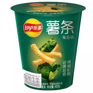 LAYS PALITINHOS DE BATATA SABOR ALGA MARINHA 40G