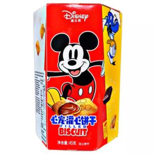 DISNEY BISCOITO RECHEADO SABOR CHOCOLATE 45G