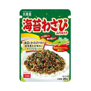 MARUMIYA FURIKAKE SABOR ALGA E WASABI 20G 