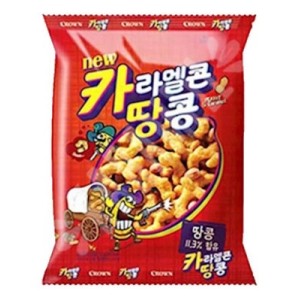 SALGADINHO DE CARAMELO C/AMENDOIM 72G CROWN