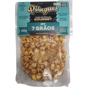 PIINGUES PIPOCA GOURMET FIT 7 GRAOS 100G