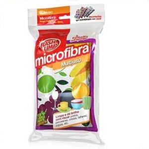 ESPONJA MICROFIBRA MULTIUSO FRUITS - FLASH LIMP
