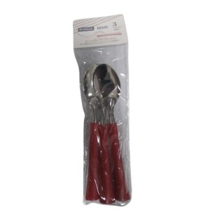 DI SOLLE GARFO MESA INOVA VERMELHO 3PCS
