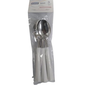 DI SOLLE COLHER MESA INOVA BRANCA 3PCS