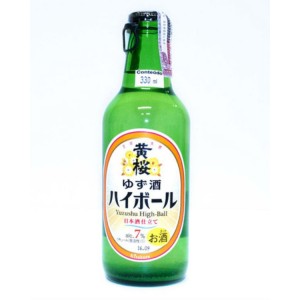 KIZAKURA SAKE YUZU HIGH BALL 330ML