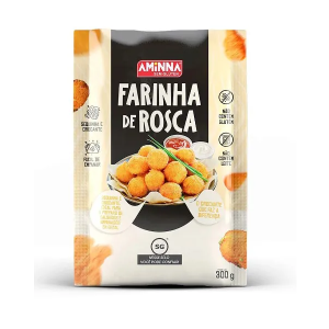 AMINNA FARINHA DE ROSCA SEM GLUTEN 300G