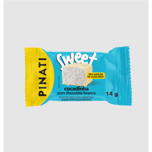 PINATI SWEET COCADINHA C/ CHOC BRANC 14G 